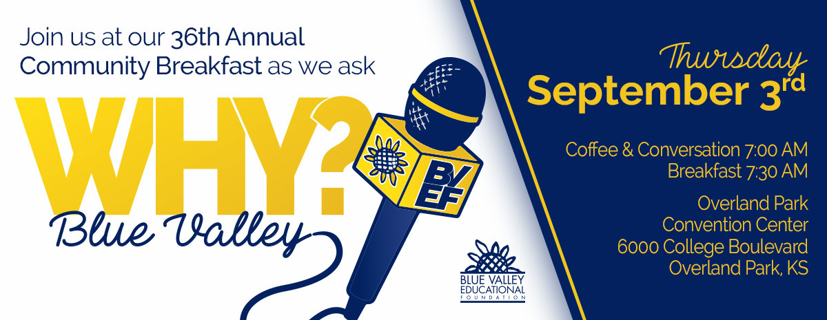 2026 Blue Valley Educational Foundation Community Breakfast